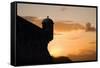 Sunset, Fort San Felipe, Puerto Plata, Dominican Republic, West Indies, Caribbean, Central America-Angelo Cavalli-Framed Stretched Canvas