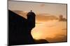 Sunset, Fort San Felipe, Puerto Plata, Dominican Republic, West Indies, Caribbean, Central America-Angelo Cavalli-Mounted Photographic Print