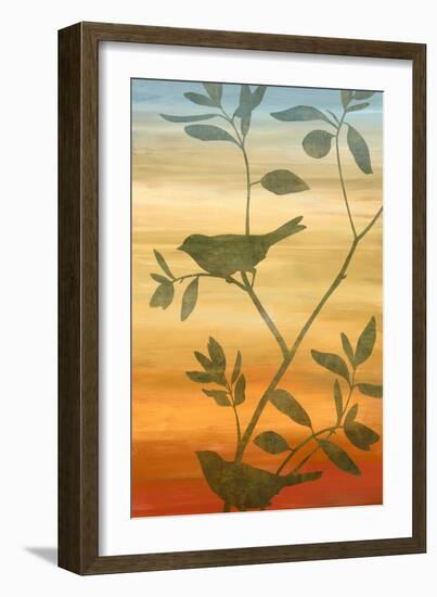 Sunset Friends II-Chris Donovan-Framed Art Print