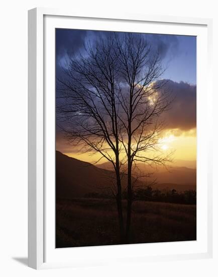 Sunset from Appalachian Trail, Shenandoah National Park, Virginia, USA-Charles Gurche-Framed Premium Photographic Print