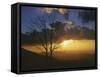 Sunset from Appalachian Trail, Shenandoah National Park, Virginia, USA-Charles Gurche-Framed Stretched Canvas