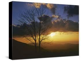 Sunset from Appalachian Trail, Shenandoah National Park, Virginia, USA-Charles Gurche-Stretched Canvas