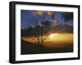 Sunset from Appalachian Trail, Shenandoah National Park, Virginia, USA-Charles Gurche-Framed Photographic Print