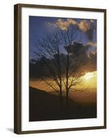 Sunset from Appalachian Trail, Shenandoah National Park, Virginia, USA-Charles Gurche-Framed Photographic Print