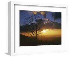 Sunset from Appalachian Trail, Shenandoah National Park, Virginia, USA-Charles Gurche-Framed Photographic Print