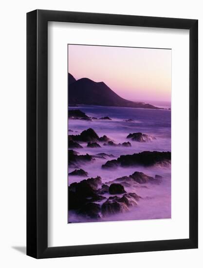 Sunset from Big Sur Coast-Darrell Gulin-Framed Photographic Print