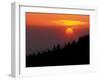 Sunset from Clingmans Dome, Great Smoky Mountains National Park, Tennessee, USA-Joanne Wells-Framed Photographic Print