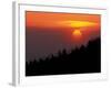 Sunset from Clingmans Dome, Great Smoky Mountains National Park, Tennessee, USA-Joanne Wells-Framed Photographic Print