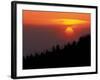 Sunset from Clingmans Dome, Great Smoky Mountains National Park, Tennessee, USA-Joanne Wells-Framed Photographic Print