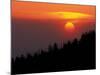 Sunset from Clingmans Dome, Great Smoky Mountains National Park, Tennessee, USA-Joanne Wells-Mounted Photographic Print