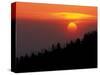 Sunset from Clingmans Dome, Great Smoky Mountains National Park, Tennessee, USA-Joanne Wells-Stretched Canvas