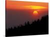 Sunset from Clingmans Dome, Great Smoky Mountains National Park, Tennessee, USA-Joanne Wells-Stretched Canvas