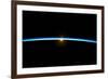 Sunset From Earth Orbit-null-Framed Photographic Print