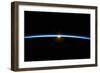 Sunset From Earth Orbit-null-Framed Photographic Print