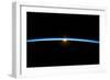 Sunset From Earth Orbit-null-Framed Photographic Print