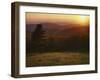 Sunset from Hazeltop Ridge, Shenandoah National Park, Virginia, USA-Charles Gurche-Framed Photographic Print