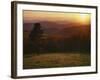 Sunset from Hazeltop Ridge, Shenandoah National Park, Virginia, USA-Charles Gurche-Framed Photographic Print