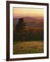 Sunset from Hazeltop Ridge, Shenandoah National Park, Virginia, USA-Charles Gurche-Framed Photographic Print