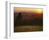 Sunset from Hazeltop Ridge, Shenandoah National Park, Virginia, USA-Charles Gurche-Framed Photographic Print