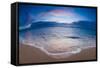 Sunset from Kaanapali Beach, Maui, Hawaii, USA-Roddy Scheer-Framed Stretched Canvas