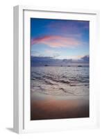 Sunset from Kaanapali Beach, Maui, Hawaii, Usa-Roddy Scheer-Framed Photographic Print