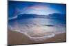 Sunset from Kaanapali Beach, Maui, Hawaii, USA-Roddy Scheer-Mounted Photographic Print