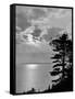 Sunset from Mackinac Island, Mich.-null-Framed Stretched Canvas