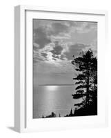 Sunset from Mackinac Island, Mich.-null-Framed Photo