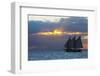 Sunset from Malory Square with Sailboat-Terry Eggers-Framed Photographic Print