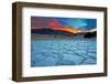 Sunset from Mesquite Flat Sand Dunes, Death Valley National Park, California-Doug Meek-Framed Photographic Print