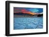 Sunset from Mesquite Flat Sand Dunes, Death Valley National Park, California-Doug Meek-Framed Photographic Print