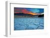 Sunset from Mesquite Flat Sand Dunes, Death Valley National Park, California-Doug Meek-Framed Photographic Print