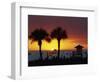 Sunset from Siesta Beach, Siesta Key, Sarasota, Florida, United States of America, North America-Tomlinson Ruth-Framed Photographic Print