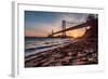 Sunset from the Island 2-Bruce Getty-Framed Photographic Print