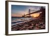 Sunset from the Island 2-Bruce Getty-Framed Photographic Print