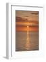 Sunset from the Nyborg-Korsor Bridge, Korsor, Southern Denmark, Denmark, Scandinavia, Europe-Doug Pearson-Framed Photographic Print