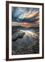 Sunset from the Tide Pools in La Jolla, Ca-Andrew Shoemaker-Framed Photographic Print