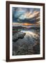 Sunset from the Tide Pools in La Jolla, Ca-Andrew Shoemaker-Framed Photographic Print