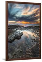 Sunset from the Tide Pools in La Jolla, Ca-Andrew Shoemaker-Framed Photographic Print