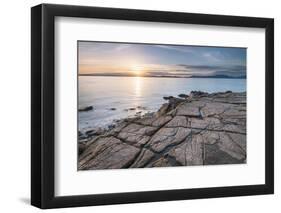 Sunset from, Washington State Park Anacortes, Washington State-Alan Majchrowicz-Framed Photographic Print