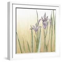 Sunset Garden I-Chariklia Zarris-Framed Art Print