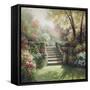 Sunset Garden-Jung Yoon-Framed Stretched Canvas