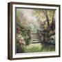 Sunset Garden-Jung Yoon-Framed Art Print