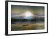 Sunset Glow Mt. Rainier-James Everett Stuart-Framed Giclee Print