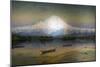 Sunset Glow Mt. Rainier-James Everett Stuart-Mounted Premium Giclee Print