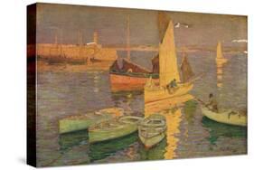 'Sunset Glow, St. Ives', 1925-Terrick Williams-Stretched Canvas