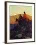 Sunset Glow-Frank Tenney Johnson-Framed Giclee Print