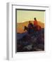 Sunset Glow-Frank Tenney Johnson-Framed Giclee Print