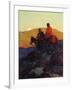 Sunset Glow-Frank Tenney Johnson-Framed Giclee Print