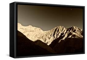 Sunset - Golden Canyon - Furnace Creek - Death Valley National Park - California - USA - North Amer-Philippe Hugonnard-Framed Stretched Canvas